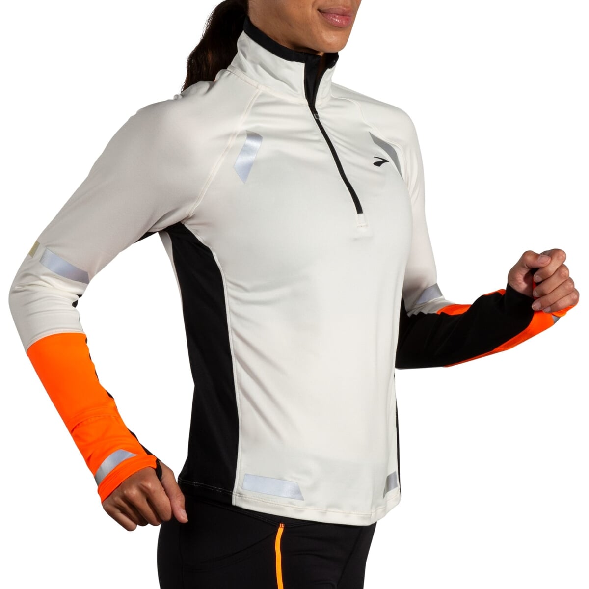 BROOKS Run Visible 1/2 Zip 2 W